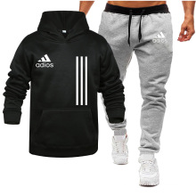 men casual Custom Track Suit Tracksuits 2 pieces loose longsleeve sport running suit Sportswear Sweatsuit Sets Zipper Hooded